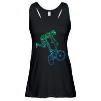 Bmx Rider Bike Bicycle Stunt Racing Ladies Essential Flowy Tank