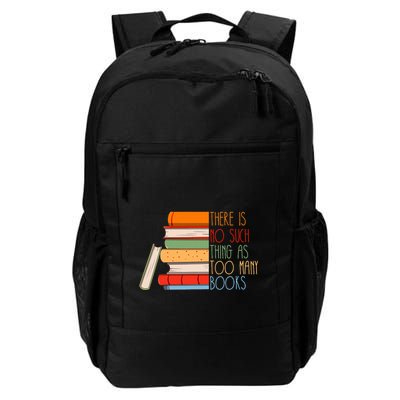 Book Reader Books Collector Daily Commute Backpack