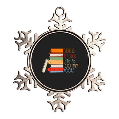 Book Reader Books Collector Metallic Star Ornament