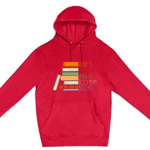 Book Reader Books Collector Premium Pullover Hoodie