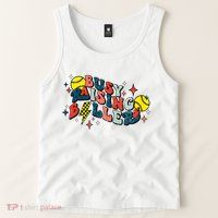 Busy Raising Ballers Funny Softball Lover Mothers Day Tank Top
