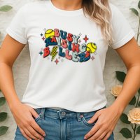 Busy Raising Ballers Funny Softball Lover Mothers Day Womens T-Shirt
