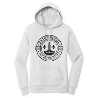 Baton Rouge Bayou State Capital Of Louisiana Usa Est 1699 Women's Pullover Hoodie