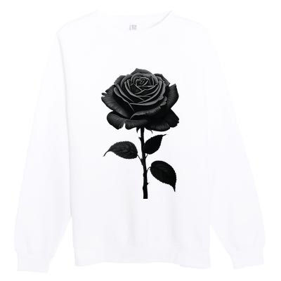 Black Rose Premium Crewneck Sweatshirt