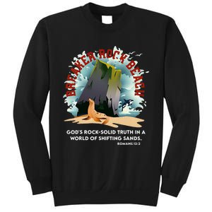 Breaker Rock Beach Gods Rock Solid Truth In A World Vbs 2024 Sweatshirt