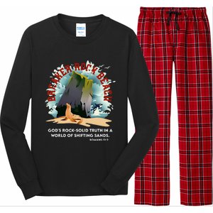 Breaker Rock Beach Gods Rock Solid Truth In A World Vbs 2024 Long Sleeve Pajama Set