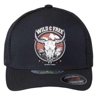 Bull Riding Bull Rider Gift Western Country Rodeo Flexfit Unipanel Trucker Cap