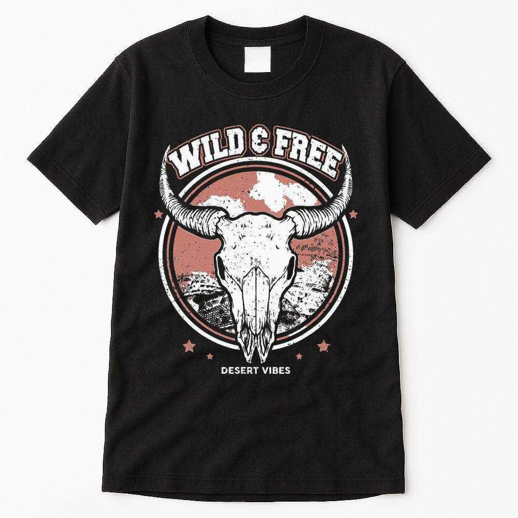 Bull Riding Bull Rider Gift Western Country Rodeo Tall T-Shirt