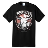 Bull Riding Bull Rider Gift Western Country Rodeo Tall T-Shirt