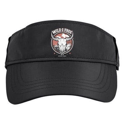 Bull Riding Bull Rider Gift Western Country Rodeo Adult Drive Performance Visor