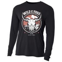 Bull Riding Bull Rider Gift Western Country Rodeo Cooling Performance Long Sleeve Crew