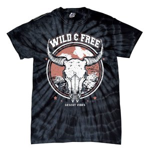 Bull Riding Bull Rider Gift Western Country Rodeo Tie-Dye T-Shirt