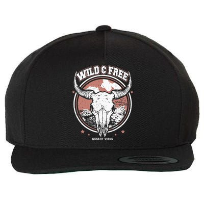 Bull Riding Bull Rider Gift Western Country Rodeo Wool Snapback Cap