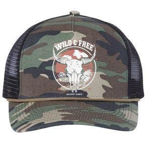 Bull Riding Bull Rider Gift Western Country Rodeo Retro Rope Trucker Hat Cap