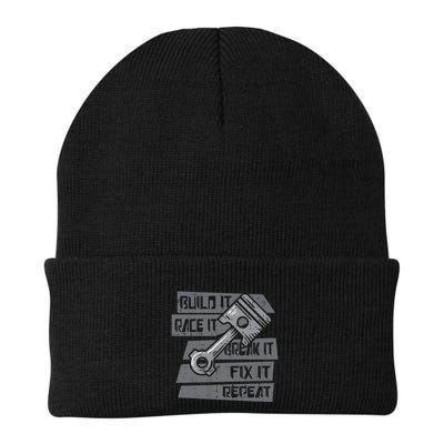 Build Race Break Fix It Repeat Auto Mechanic Beanie