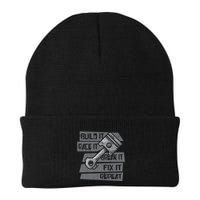 Build Race Break Fix It Repeat Auto Mechanic Beanie