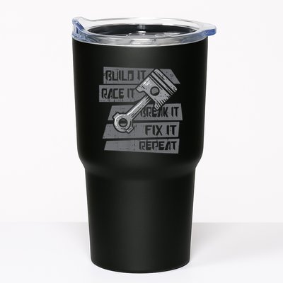 Build Race Break Fix It Repeat Auto Mechanic Tumbler