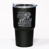 Build Race Break Fix It Repeat Auto Mechanic Tumbler