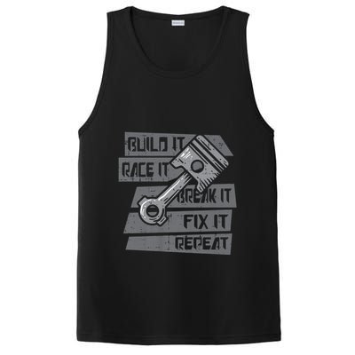 Build Race Break Fix It Repeat Auto Mechanic PosiCharge Competitor Tank