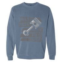 Build Race Break Fix It Repeat Auto Mechanic Garment-Dyed Sweatshirt