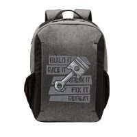 Build Race Break Fix It Repeat Auto Mechanic Vector Backpack