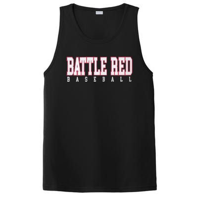 Battle Red Baseball PosiCharge Competitor Tank