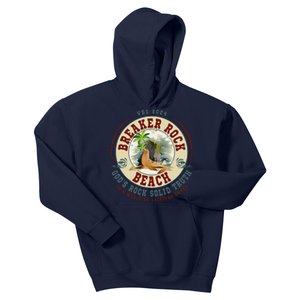 Breaker Rock Beach GodS Rock Solid Truth In A World Vbs Kids Hoodie