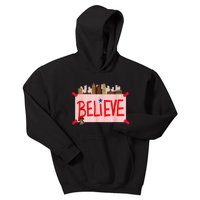 Believe Ring Bell Philadelphia Baseball Player Kids Hoodie