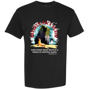 Breaker Rock Beach Gods Rock Solid Truth In A World Vbs 2024 Garment-Dyed Heavyweight T-Shirt