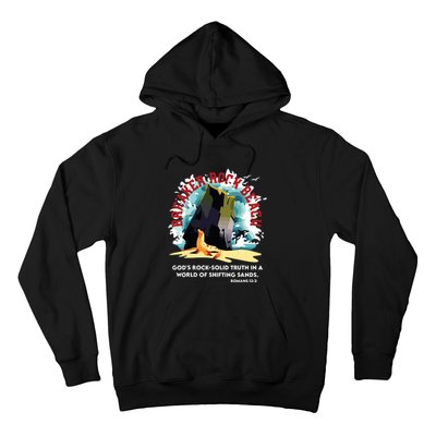 Breaker Rock Beach Gods Rock Solid Truth In A World Vbs 2024 Hoodie