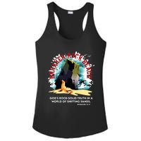 Breaker Rock Beach Gods Rock Solid Truth In A World Vbs 2024 Ladies PosiCharge Competitor Racerback Tank