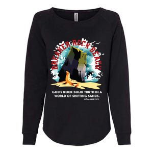 Breaker Rock Beach Gods Rock Solid Truth In A World Vbs 2024 Womens California Wash Sweatshirt