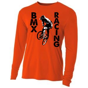 BMX Racing Biker Bike Cooling Performance Long Sleeve Crew