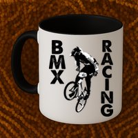 BMX Racing Biker Bike Mug