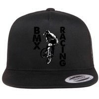 BMX Racing Biker Bike Flatbill Hat