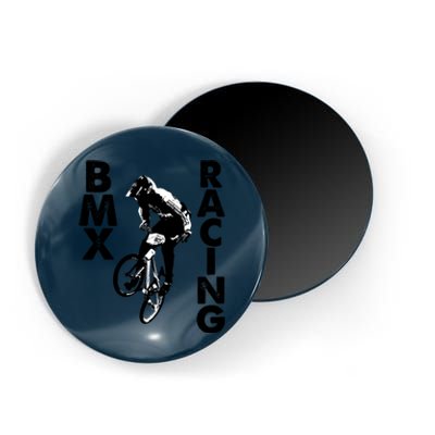 BMX Racing Biker Bike Magnet