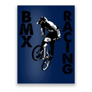 BMX Racing Biker Bike Poster