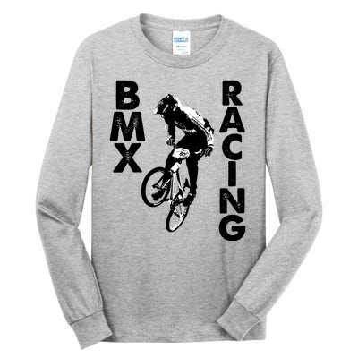 BMX Racing Biker Bike Tall Long Sleeve T-Shirt