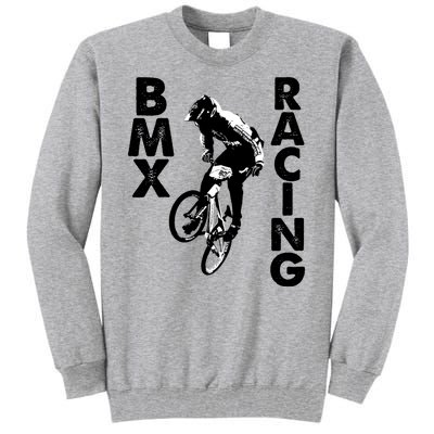 BMX Racing Biker Bike Tall Sweatshirt