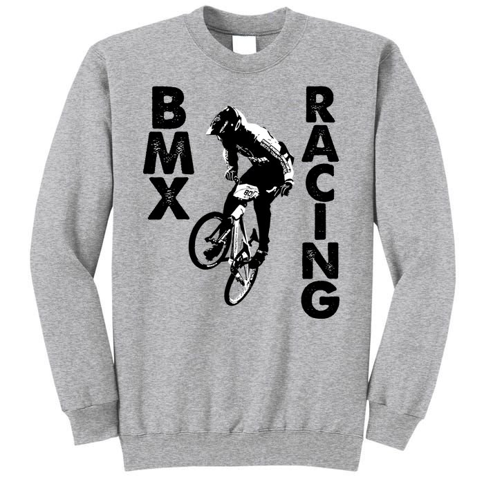 BMX Racing Biker Bike Tall Sweatshirt