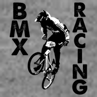 BMX Racing Biker Bike Baby Bodysuit