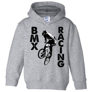 BMX Racing Biker Bike Toddler Hoodie