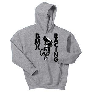 BMX Racing Biker Bike Kids Hoodie