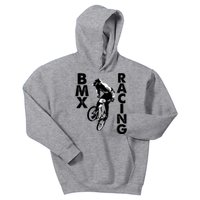 BMX Racing Biker Bike Kids Hoodie