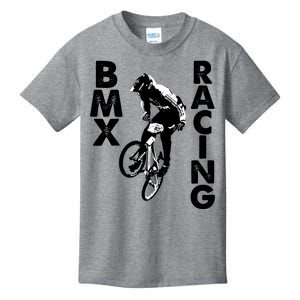 BMX Racing Biker Bike Kids T-Shirt