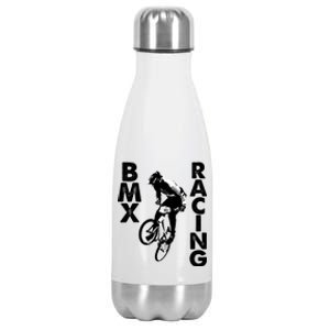 BMX Racing Biker Bike Stainless Steel Insulated Water Bottle