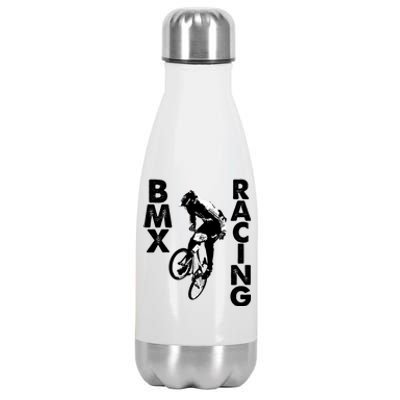 BMX Racing Biker Bike Stainless Steel Insulated Water Bottle