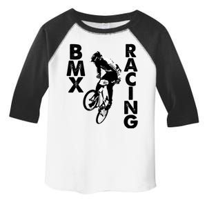 BMX Racing Biker Bike Toddler Fine Jersey T-Shirt