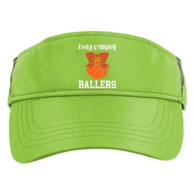 Busy Raising Ballers Basketball Mom Gift Adult Drive Performance Visor