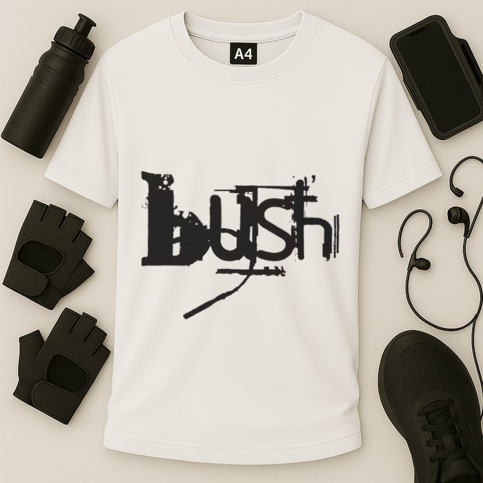 Bush – Razor Blade Cooling Performance Crew T-Shirt
